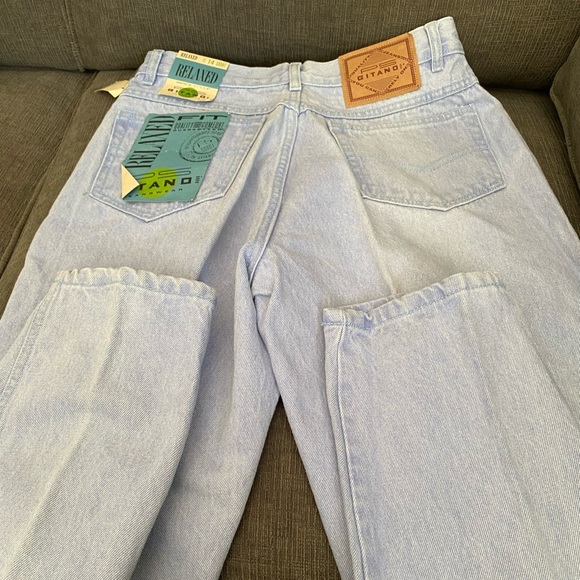 Vtg Sz 14 light wash jeans. - Picture 5 of 7